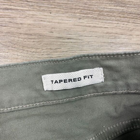 Flint Tinder Pants Mens 33x30 Green 365 HB Athletic Tapered Fit Stretch - Picture 5 of 12